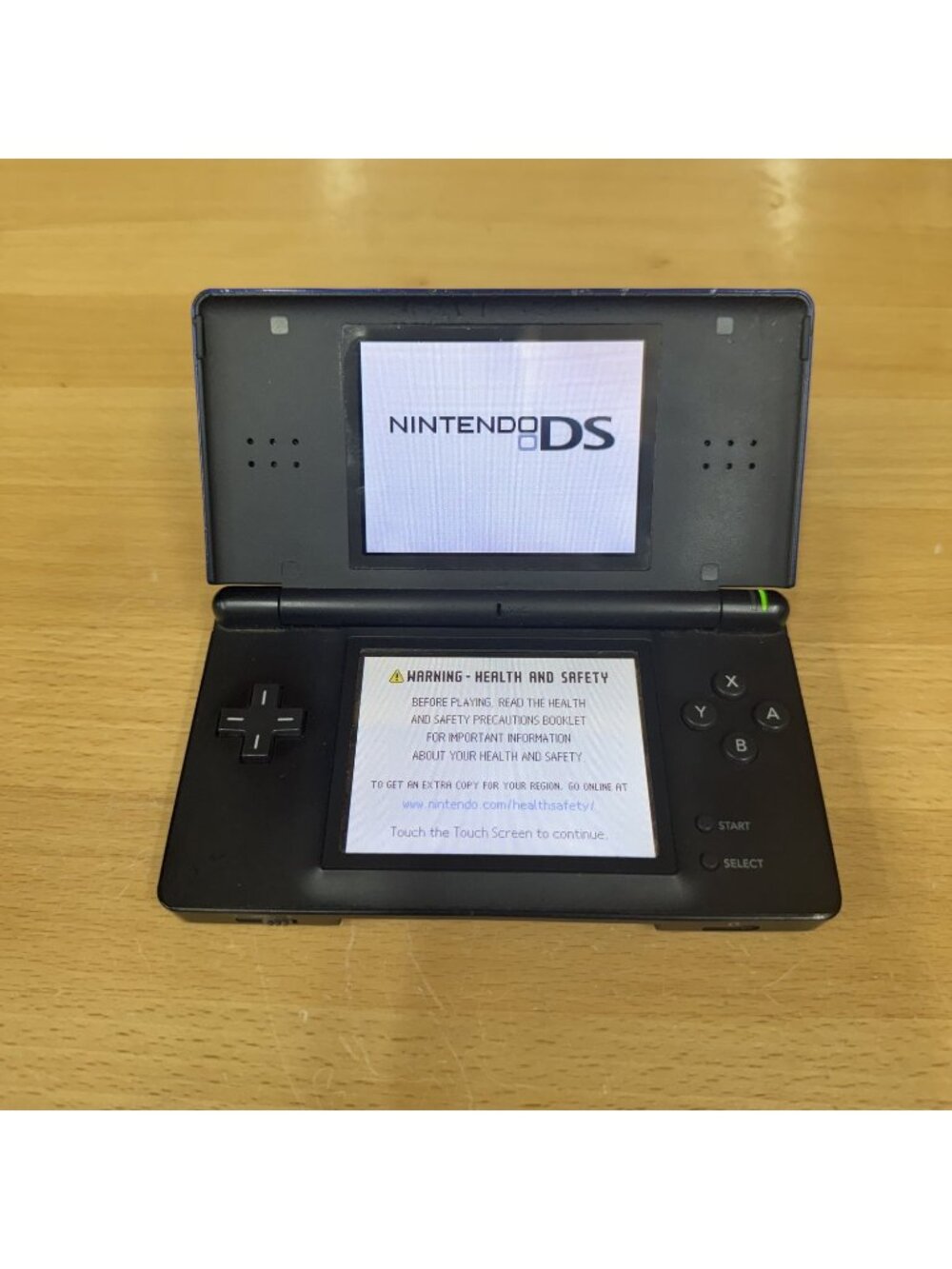 Nintendo DS Lite Cobalt Blue Handheld Console System No Charger Parts or REPAIR